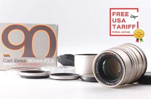 [Top NEUWERTIG / Box Hood ] Contax Carl Zeiss Sonnar 90mm F2.8 Objektiv G1 G2 aus JAPAN - Bild 1 von 14