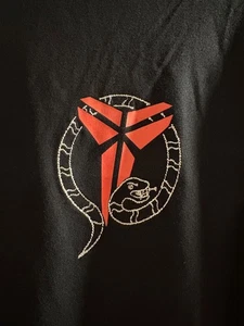 Nike Dri-FIT Kobe Bryant Black Mamba T Shirt Mens Large HV5150-010 Black Red NEW - Picture 1 of 3