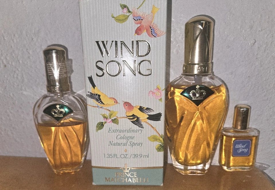 Wind Song By Prince Matchabelli Extraordinary Colonia Spray 1.35 Plus Bonus Foto 1 de 1