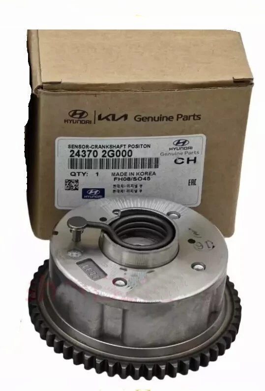 hyundai genesis coupe santa kia forte 243702G000 compatible exhaust CVVT Gear Foto 1 de 4