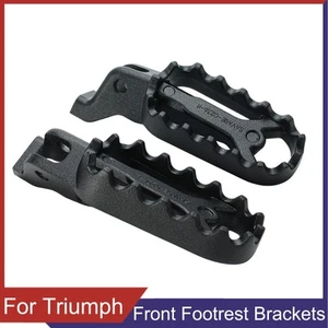 1 Pair Front Rider Footrest Bracket For Triumph Tiger 900/1200 Tiger 850 Sport - Picture 1 of 11