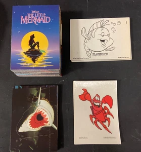 1991 Pro Set Disney's The Little Mermaid Trading Cards Complete Set 127 Cards - Picture 1 of 5