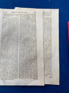 BOOK REVIEW  on Sierra Leone  good quotes     -1804 ABSTRACT SINGLE  PAGE - Picture 1 of 24