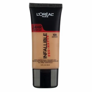 3 Pack L'Oreal Paris Infallible ProMatte Foundation, Caramel Beige 108, 1 fl oz - Picture 1 of 2