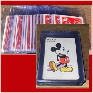 1935 Whitman Disney MICKEY MOUSE Old Maid 19 Karten Set SELTEN FRÜHES DISNEY SET!!! - Bild 1 von 9