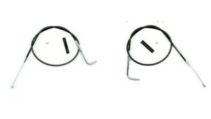 Juego de cables de acelerador Harley 90-95 FXST FXD FLT FLST negro 37" curva de 90 grados - Imagen 1 de 1