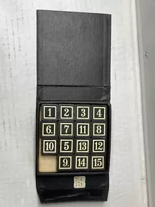 VINTAGE LOWES 15-PUZZLE COMPLETE WITH CASE BUT NO INSTRUCTIONS Montgomery Ward - Picture 1 of 12