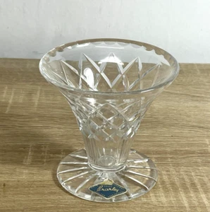 Royal Brierley Hand-Cut Lead Crystal Vase – England – Vintage - Picture 1 of 6