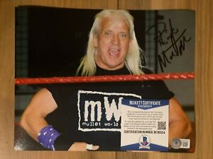 Ricky Morton WWE NWA Signed Autographed 8X10 Photo COA Beckett BAS #BC36524