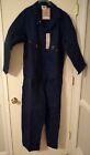 DICKIES - Mens Deluxe Long Sleeve Blue Scotchgard Coveralls - Size 52 Regular