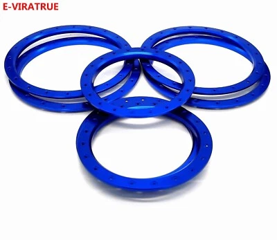 Alu outer&Inner Lock Rings Fit PRO-Line MX43 Tire For TRAXXAS XMAXX/Kraton 8pcs - Image 1 of 4