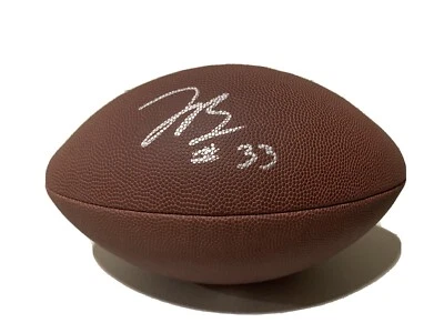 Lynn Bowden Signed Football Beckett - Image 1 of 4