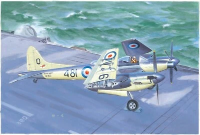 Trumpeter 02895 DE HAVILLAND SEA HORNET NF.21 kit di montaggio 1/48 - Immagine 1 di 4