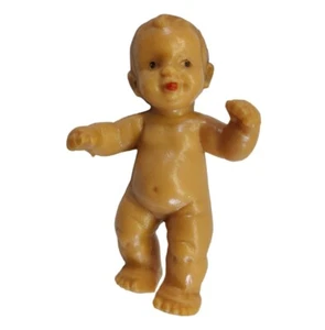 Kleine Gummi Baby Miniatur Puppenhaus Figur - Bild 1 von 14