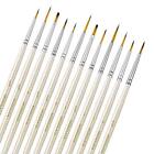 Miniature Model Paint Brushes Set - 12 Pieces Fine Detail Painting Brushes for 