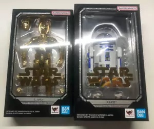 Juego S.H.Figuarts C-3PO & R2-D2 Classic Ver. (STAR WARS: A New Hope) SHF Bandai - Imagen 1 de 19