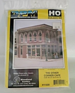 DPM 11500 HO The Other Corner Café Building Kit NEW! - Picture 1 of 2