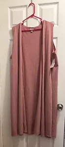 Lularoe Joy Duster Vest Sleeveless Open Front Women's XL New With Tags - Picture 1 of 4
