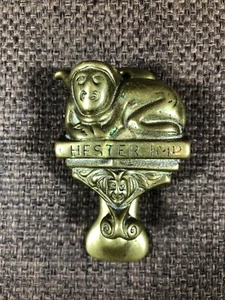 Antique / Vintage "Chester Imp" Small Brass Door Knocker - Nice Condition - Picture 1 of 14