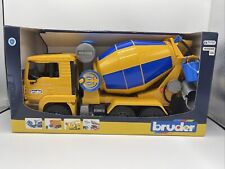 Scania R-Series Cement Mixer Truck - Bruder 03554 Scale 1:16 NEW