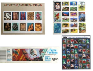 Authentic and Topical STAMP Collector Sheet Sheets-Nature Hollywood Christmas - Picture 1 of 14