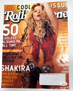 Shakira REAL SIGNED 2002 Rolling Stone Mag Cover Page JSA Autographed Issue 893 - Picture 1 of 4