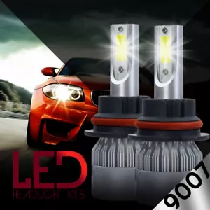 120W 12800lm 2Sides LED Headlight Kit 9007 HB5 Hi/low beams HID 6000K Bulbs Pair - Picture 1 of 12