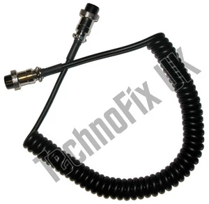 8-pinowy okrągły kabel do mikrofonów biurkowych Kenwood MC-60 MC-60A MC-90 - Zdjęcie 1 z 2