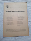 DDR Werkstatt-Mitteilung 3/67 VEB Motorenwerk Cunewalde IFA