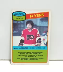 1980 O-Pee-Chee #249 Reggie Leach Philadelphia Flyers - Imagen 1 de 3