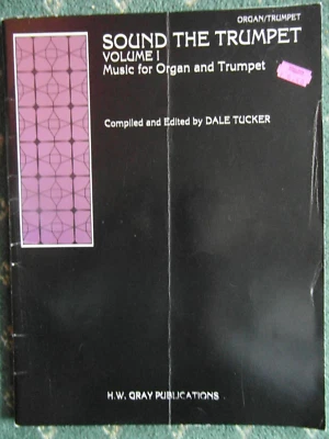 Sheet music album Sound the Trumpet vol.1 8pieces 1991 48pp+12pp trumpet insert. - Image 1 of 4