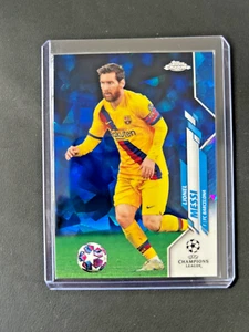 Topps ZAFIRO CROMADO Barcelona LIONEL MESSI Variación Imagen SP - Imagen 1 de 2