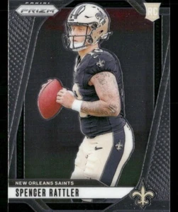 Panini Prizm 2024 - Spencer Rattler radiocontrol novato #388 New Orleans Saints - Imagen 1 de 2