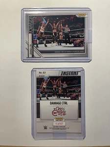 2022 PANINI WWE CLASH AT THE CASTLE #63 - DAMAGE CTRL - RETAINS TITLE - 1 Of 67 - Picture 1 of 5