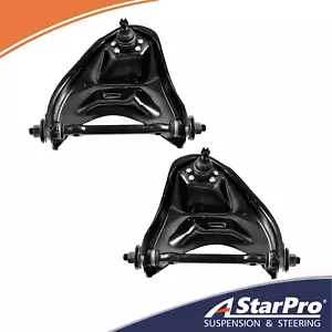 Pair 2WD Front Upper Control Arm Ball Joint for Chevy GMC S10 Blazer S15 Jimmy - Picture 1 of 7