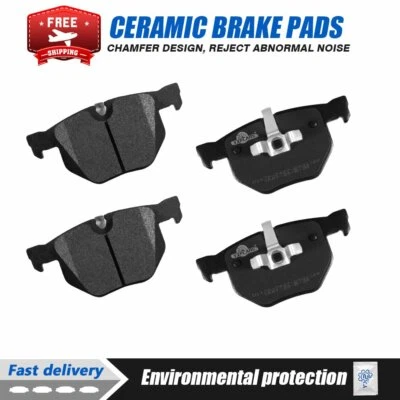 Pastillas de freno traseras de cerámica para BMW 335i 335xi 335i xDrive 2007 2008 2009 2010--2013 Foto 1 de 4