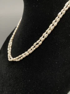Wunderschöne Perlenkette mit 333 er Goldverschluß - Bild 1 von 6