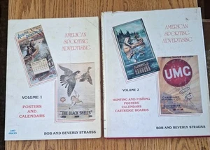 American Sporting Werbung, Band I & II, Plakate und Kalender von Strauss - Bild 1 von 4