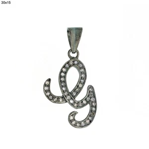 Sterling Silver Diamond Letter L Jewelry Perfect Gift for Birthday Anniversary - Picture 1 of 6