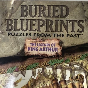 Buried Blueprints Puzzle From The Past The Legend of King Arthur 1000 Pieces - Picture 1 of 9
