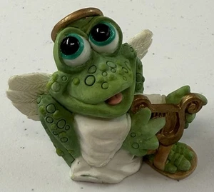 Vintage 2002 Sprogz Frog Heaven Angel SG228 MINT! Signed - Picture 1 of 5