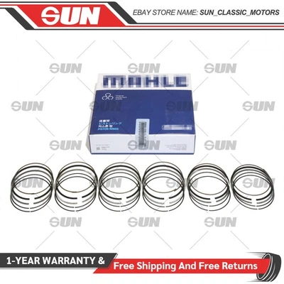 BMW 335i 435i 535i M3 M4 M2 N55 S55 3.0L Engine Piston Rings Set 6pc 11257610297 Foto 1 de 4