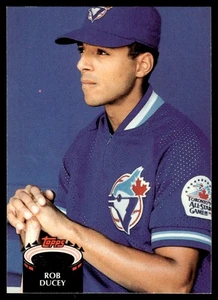 1992 Stadium Club Rob Ducey Toronto Blue Jays #422 - Picture 1 of 2