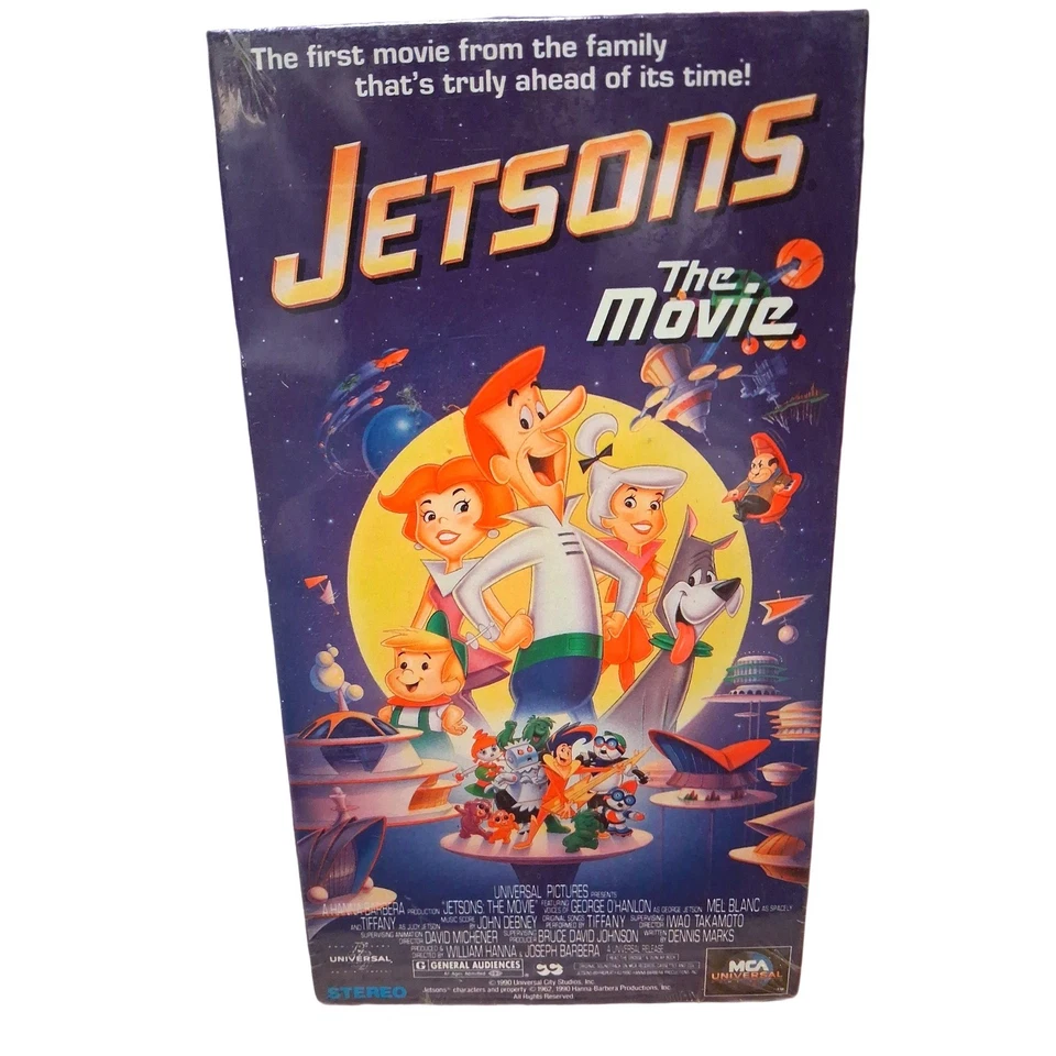 Vintage Jetsons The Movie VHS 1990 MCA Universal Home Release Hifi Stereo - Image 1 of 4