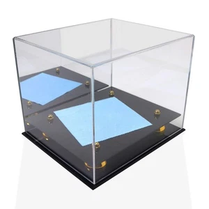 Acrylic Hat Display Case - Clear Hat Storage Box with UV Resistant Protector ... - Picture 1 of 7