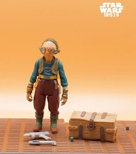 STAR WARS FIGURE 2015 FORCE AWAKENS MAZ KANATA (WITH JET-PACK) - Picture 1 of 1