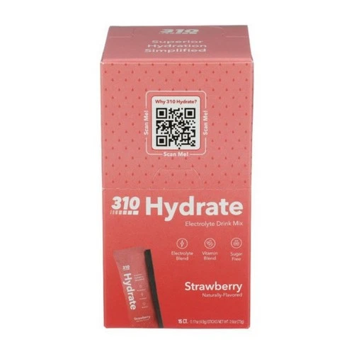 Fresa hidratada 2,6 OZ por 310 Nutrition Foto 1 de 1