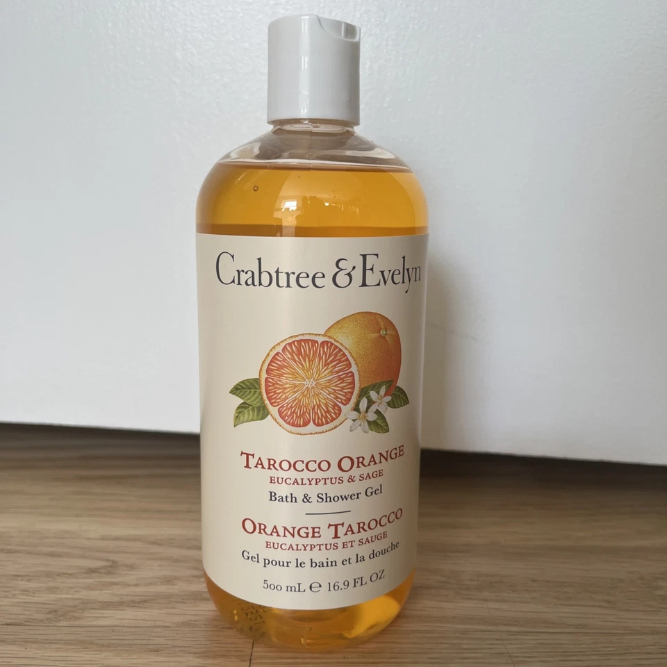 Gel de baño y ducha Crabtree & Evelyn TAROCCO NARANJA con eucalipto y salvia 16,9 oz Foto 1 de 1