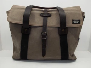 JACK SPADE DESIGNER RARA borsa grigia uomo/unisex tela pelle weekend/lavoro - Foto 1 di 6