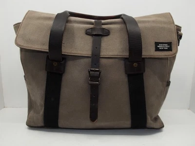 JACK SPADE DESIGNER RARE Grey Mens/Unisex Canvas Leather Weekend/Work  Bag - Image 1 of 4